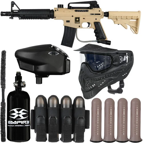 Tippmann US Army Alpha Black paintball marker